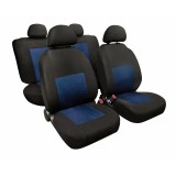 Huse scaun Sport 8buc jacquard high-quality - Albastru/Negru Garage AutoRide, Lampa