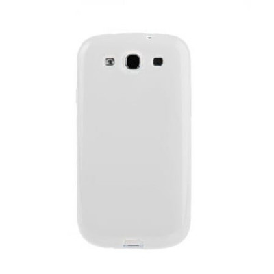 Husa Plastic Samsung Galaxy S3 I9300 Trendy8 SoftTouch Alba foto