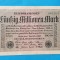 GERMANIA 50000000 Mark 1924 - CINZECI MILIOANE Bancnota veche originala -Superba