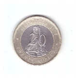 Moneda Mauritius 20 rupees 2007, stare foarte buna, curata, Asia, Cupru-Nichel