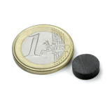 Magnet ferita disc &Oslash;10&amp;#215;3 mm, putere 200 g, Y35