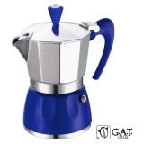 Espressor moka G.A.T. LADY ORO Albastru 3 cesti
