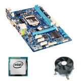 Kit Placa de Baza Gigabyte GA-H61MA-D3V, Intel Core i3-2100, Cooler