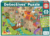 Puzzle 50 piese Detectives Puzzle Castle, Educa