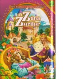 Zana Zorilor. Carte de colorat A4 cu povesti si abtibilduri. Cu litere mari de tipar