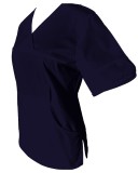 Halat Medical Pe Stil cu Elastan, Bluemarin, Model Sanda - XL, Bleumarin
