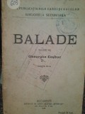 Gheorghe Cosbuc - Balade, editia a III-a (Editia: 1926)
