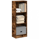 VidaXL Bibliotecă, stejar fumuriu, 40x24x109 cm, lemn prelucrat