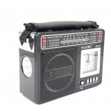 Radio Portabil cu 3 benzi , Ceas , MP3 Player și Lanterna , AM/FM/SW ,XB-531, Waxiba