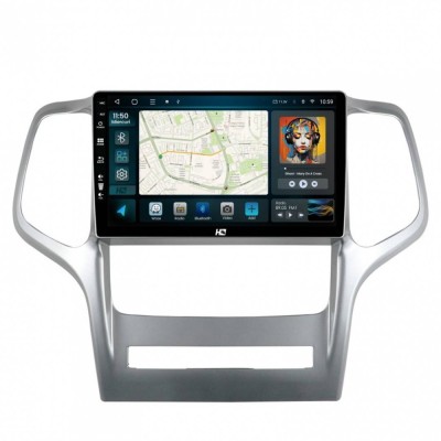 Navigatie Jeep Grand Cherokee (2010-2013) 4GB RAM Android 13 Octacore Slot Sim 4G DSP GPS Wi-FI Carplay Android Auto USB Bluetooth Waze Touchscreen 9 foto