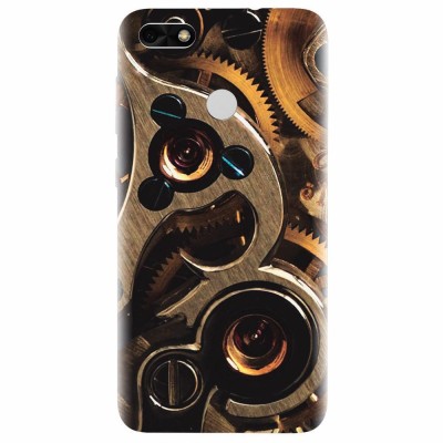 Husa silicon pentru Huawei P9 Lite, Clock Mechanism foto