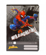 Caiet vocabular A/5 31-32 cu design Spiderman foto