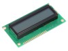 Afișaj LCD Alfanumeric 16x2 STN RAYSTAR OPTRONICS cu iluminare LED Alb, Controler ST7066U, Tensiune 4.5-5.5V DC