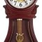 Ceas de Perete Retro cu Pendul &ndash; Beesealy Grandfather, Mecanism Silen?ios