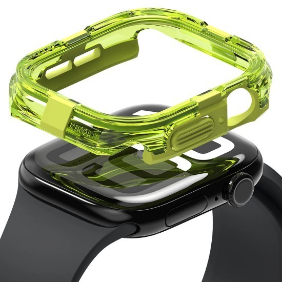 Husa pentru Apple Watch 10 42mm - Ringke Fusion Bumper - Neon Green
