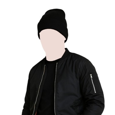 Caciula simpla unisex, model casual de toamna si iarna - Negru foto