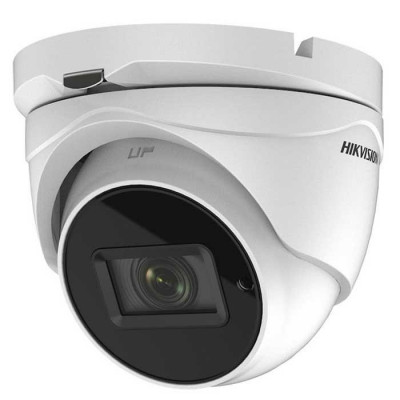 Camera supraveghere hikvision turbo hd dome ds-2ce76h0t-itmfs(2.8mm) 5 mp audio over coaxial cable microfon audio foto