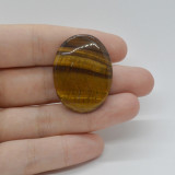 Cabochon ochi de tigru 34x26x5mm c48, Stonemania Bijou