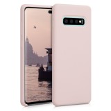 Husa pentru Samsung Galaxy S10 Plus, Silicon, Roz, 49028.52, Carcasa, Kwmobile