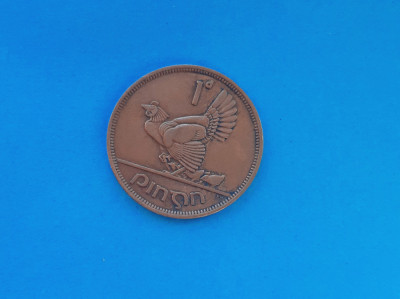1 Penny -Pingin-1941 Irlanda-in realitate arata bine!!! foto