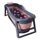 Cada pliabila Premium pentru copii, adulti, familie, portabila, potrivita pentru apa calda, rece, rol de tratament SPA, cu scurgeri multiple, cu termo