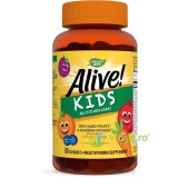 Alive Multivitamin Gummy pentru Copii 60 jeleuri Secom,