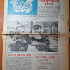 ziarul magazin 26 ianuarie 1980-ziua de nastere a lui ceausescu