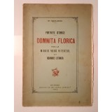 St. Nicolaescu (dedicație) - Portrete istorice: Domnița Florica, fiica lui Mihaiu Voda Viteazul și a Doamnei Stanca (1912) (15 p.)