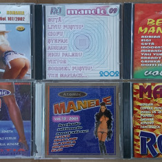 6 Cd-uri cu muzică Românească, Selecții Manele vechi 2001-2002