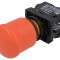 Comutator de Siguranță 22mm 2NC NO Roșu M22-PV/K11