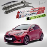 Cumpara ieftin Ștergătoare Toyota Yaris P21 Hatchback 2020-prezent | Set Față și Spate Flat &ndash; TeamCar&reg;