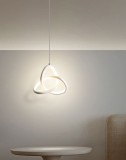 Cumpara ieftin Plafoniera LED 20W, suspendata, alb, infinit, lumina Calda/Neutra/Rece