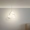 Plafoniera LED 20W, suspendata, alb, infinit, lumina Calda/Neutra/Rece