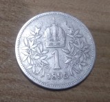 AUT AustroUngaria argint Austria 1 korona 1896, Europa