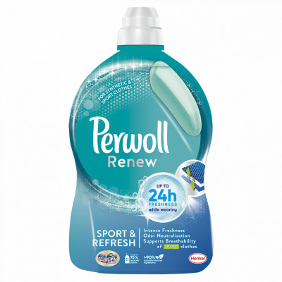 Detergent Lichid Pentru Rufe, Perwoll, Renew Fresh, 2.97 l, 54 spalari foto