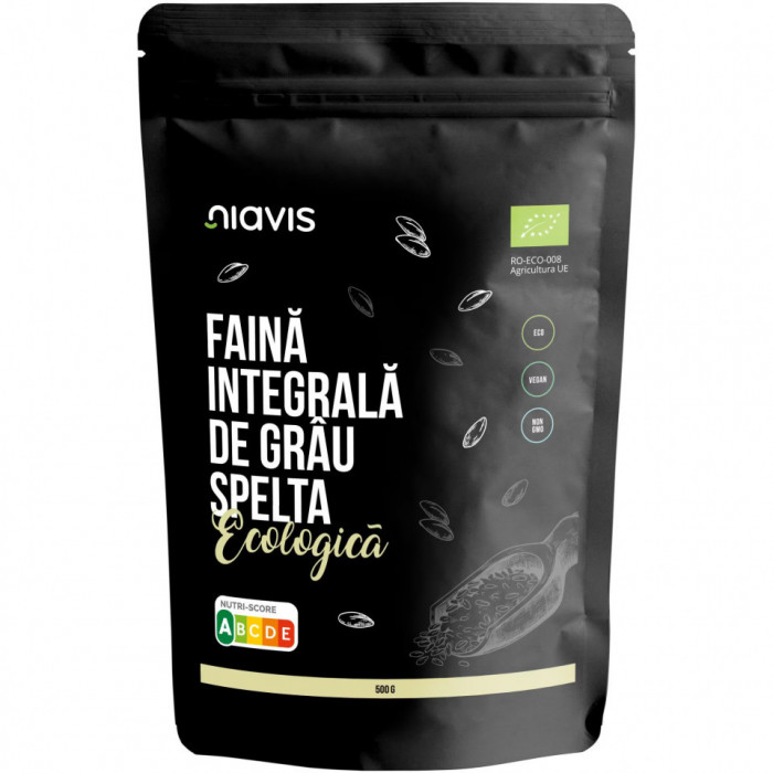 FAINA INTEGRALA DE GRAU SPELTA ECOLOGICA/BIO 500GR