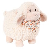 PLUSURI STIP Jucarie Plus Oaia Bella 25cm cu Basma Textila Moale