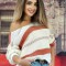 J727-81 Bluza cu aspect tricotat si decolteu in V