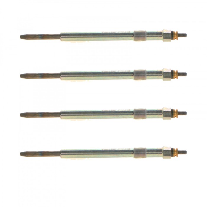 Set 4 bujii incandescente Bosch pentru Citroen Jumper II, Fiat Ducato, Ford Mondeo, Transit, Jaguar X-Type, Land Rover Defender, Peugeot Boxer