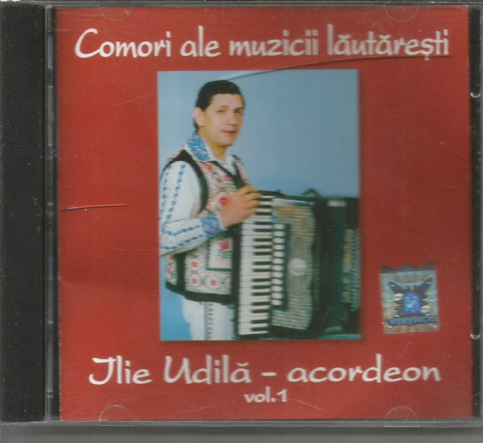 (D) CD -COMORI ALE MUZICII LAUTARESTI-Ilie Udila- acordeon