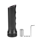 Mansardă universală de protecție din aluminiu pentru maneta de fr&acirc;nă de m&acirc;nă &ndash; Neagră