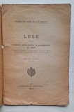 Lege 1918 &ndash; Lichidarea rechizițiunilor și despăgubirilor de război &ndash; Iași, Imprimeria Statului