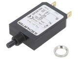 &Icirc;ntrerupător de Supracurent 240VAC 28VDC 20A SPST IP40