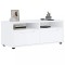 Gossi dulap tv &quot;visnes&quot; alb 100x40x38 cm lemn de prelucrare
