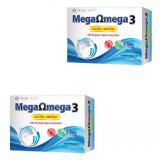 Pachet Mega Omega 3, 30 + 30 capsule moi, Cosmopharm