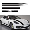 Set 5 stickere autoadezive Tuning, model &quot;Racing Stripes V1&quot;, dimensiune 190, AVEX