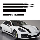Set 5 stickere autoadezive Tuning, model &quot;Racing Stripes V1&quot;, dimensiune 190, AVEX
