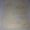 ACT SEMNAT DE GENERALUI VIRGIL I.BADULESCU, EROUL DE LA OITUZ-1929.