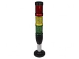 Coloană de Semnalizare LED Roșu/Galben/Verde SL4-100-L-RYG-24LED