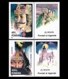 1997 - Europa, povesti si legende, serie neuzata cu viniete